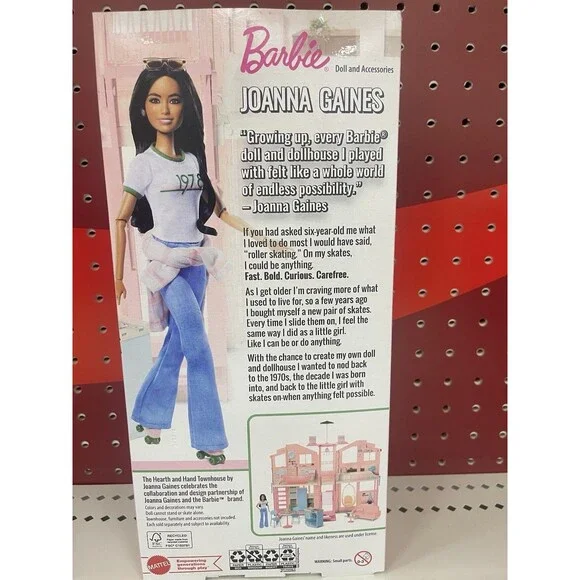 Barbie x Joanna Gaines Doll IN HAND - NEW IN BOX - Picture 3 of 5